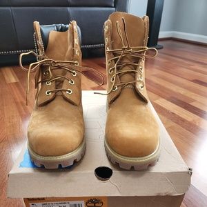 Men's Timberland Boots - Wheat - Size 8.5